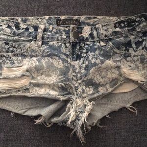 Billabong denim shorts